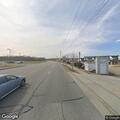 Officer traffic stop on red Hyundai