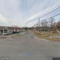 Trespasser walking along railroad tracks near Cleveland