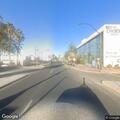 Broken window reported near employee entrance