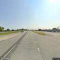 Reckless red dirt bike at Route 45 and 900 North