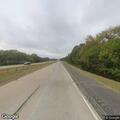 Brush fire reported between interstate lanes