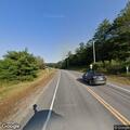 Tree partially blocking Route 4 near cemetery