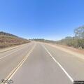 Sand hazard blocks lanes on Old Highway 395