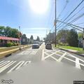 Three-car crash or disabled vehicle blocking intersection