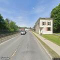 Vehicle rollover with smoke on Route 12B