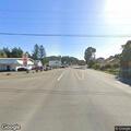 Traffic stop on Highway 101 in Depoe Bay
