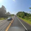 Car and deer collision on First New Hampshire road
