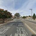 Outside fire near library on West San Jacinto Avenue