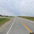 Traffic control after vehicle hits deer on highway