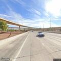 Person on scooter in traffic lane on I-17