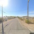 Traffic stop on white Toyota Tacoma