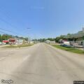 Traffic stop on burgundy Chevy Equinox
