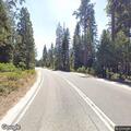Car stopped on blind curve near Shaver Lake