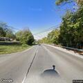 Tree blocking lane on US 22 near Pine Crest