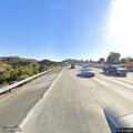 Plastic pipe blocking lane on northbound CA-57