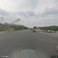 Disabled car at North Broadway and Range Road