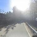 Abandoned crash vehicle marked on Scenic Drive