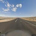 Disabled vehicle left overnight on US-395
