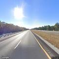 Vehicle fire on eastbound interstate shoulder