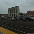 Tree blocks train line in Westwood, crossing open