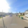 Officers check alley for suspicious silver van