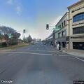 Trash fire at 10th Street and K Street