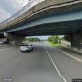 Odor of burning and fuel leak from car on Route 21