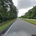Tree blocking roadway on Southampton Parkway