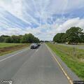 Trash blocking northbound lanes on Lankford Highway