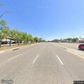 Traffic stop on blue BMW on Brandon Boulevard