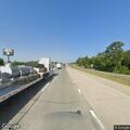 Animal collision with pickup on Interstate 30