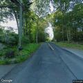 Report of vehicle off road striking tree, none found