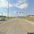 Disabled car in median on Highway 60 Business