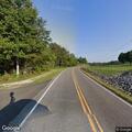 Overturned vehicle crash on Morris Creek Road