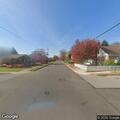 Traffic stop on red sedan on Weaver Street