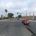 Traffic stop at (license_plate withheld) and Olympic boulevards