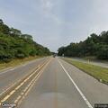 Car swerving off Route 6 near Exit 89 in Orleans