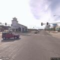 Traffic stop on westbound silver sedan