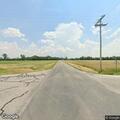 Disabled car on Township Road 109 near Road 112