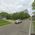 Traffic stop on red Chevy with temporary tag