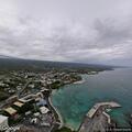 Person receiving CPR at hotel pier in Kailua-Kona