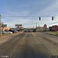 Traffic stop on black Hyundai sedan