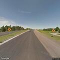 Speeding car passes into oncoming traffic on Highway 210