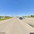 Fuel spill on roadway near mall overpass