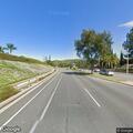 Folding table blocking lane on northbound US-101