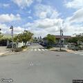 Motorcycle stopped after speeding on Miller Avenue
