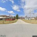 Traffic stop with silver sedan on Nagle Avenue