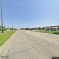 Vehicle runs off highway; person in traffic lanes