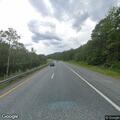 Single-car crash into guardrail on I-89 in Enfield
