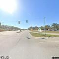Traffic stop on blue Ford Fiesta at highway junction